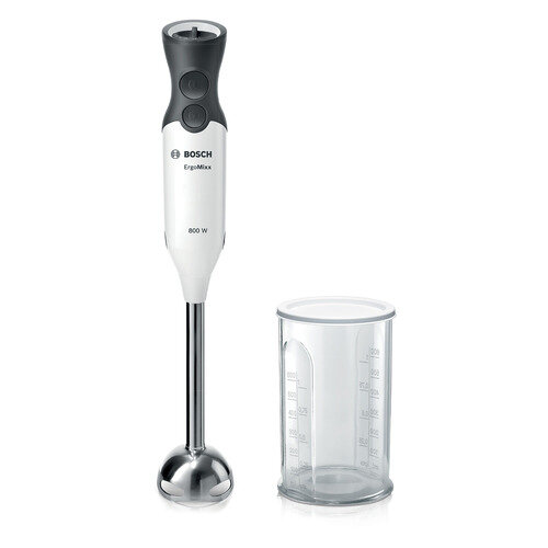 Блендер Bosch ErgoMixx MS61A4110, погружной, белый/черный