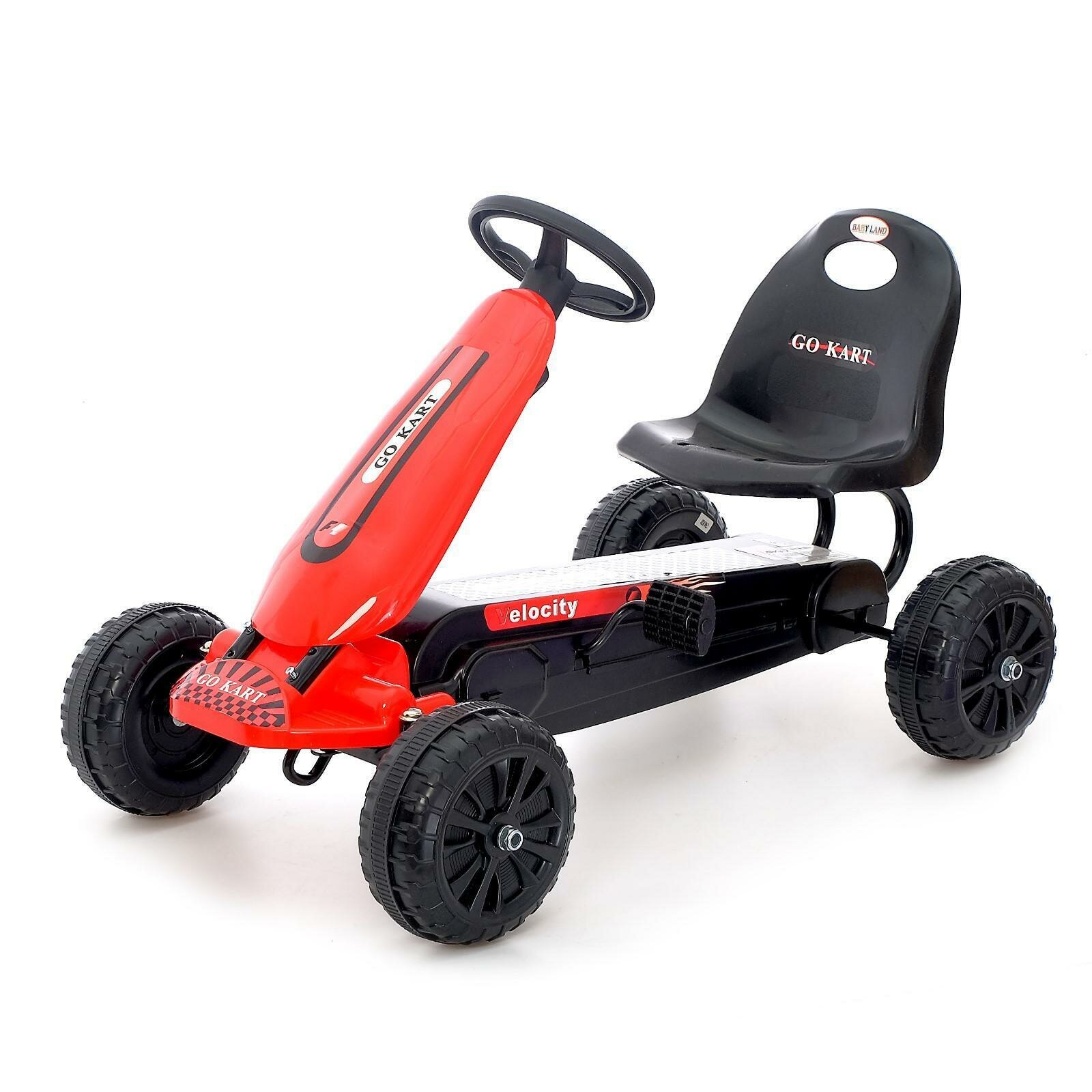 Веломобиль HOT CAR, цвет красный (1 шт.)