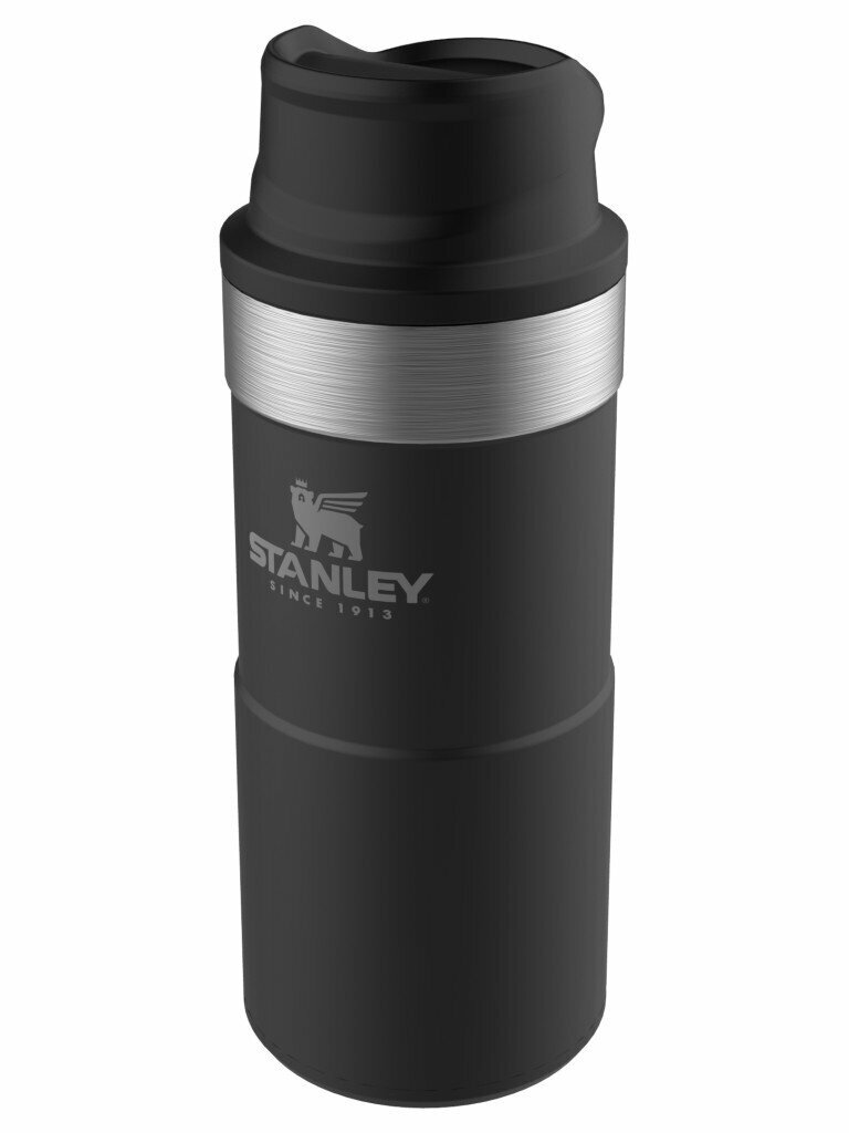 Термокружка Stanley The Trigger-Action Travel Mug 350ml Black 10-09848-007