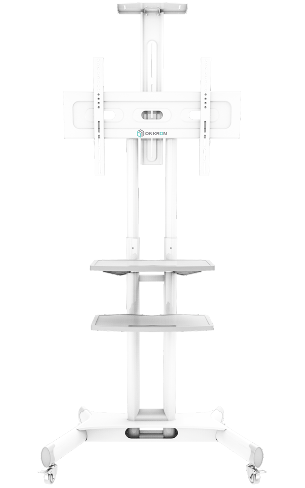 Стойка мобильная Onkron TS1552 White 32-65" max 45кг VESA 600x400