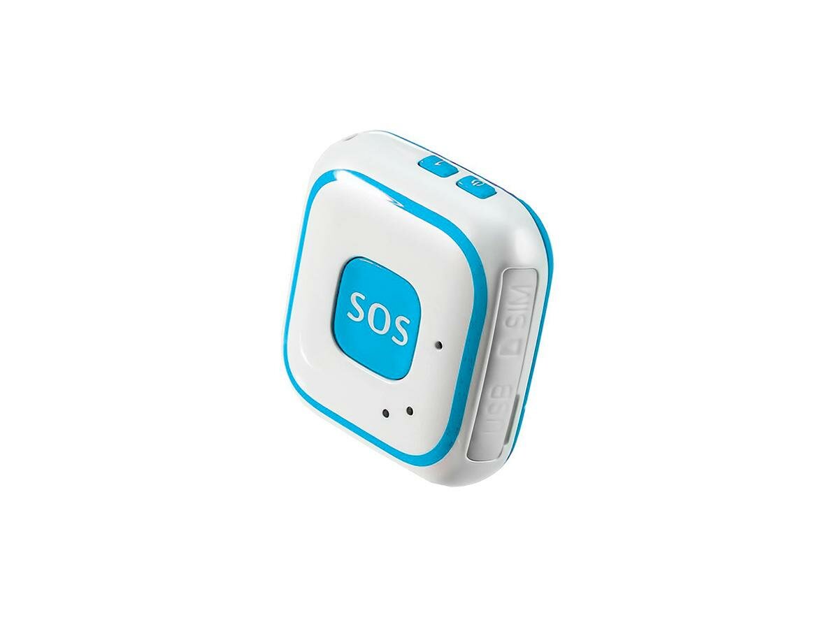 Персональный GPS / SMS трекер с тревожной кнопкой на руку ребенка TrakFon TP-28 (blue Pro) (K7065RU) - мини GPS трекер маяк для детей — фото 2