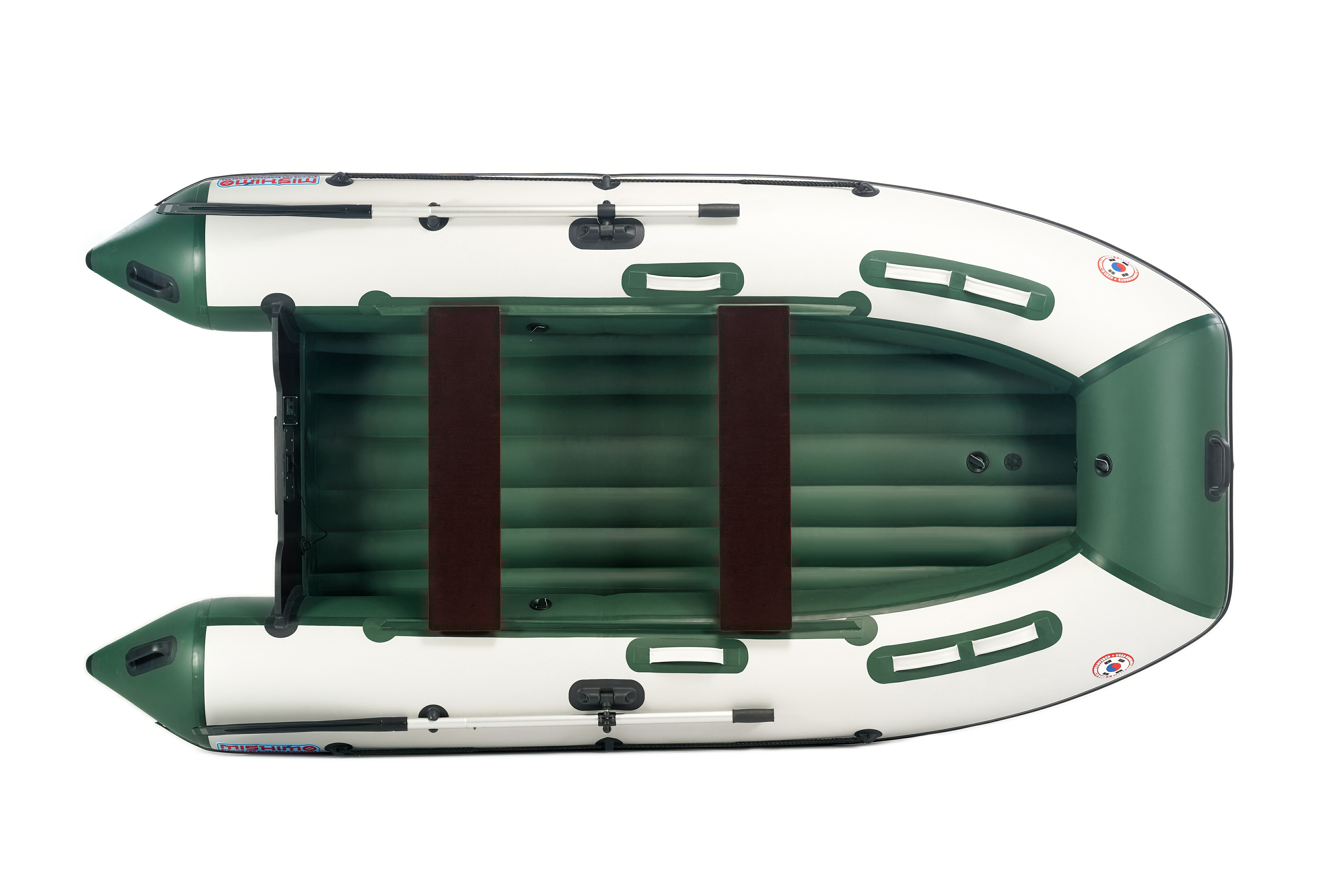 Лодка MISHIMO LITE 350 Белый Зеленый