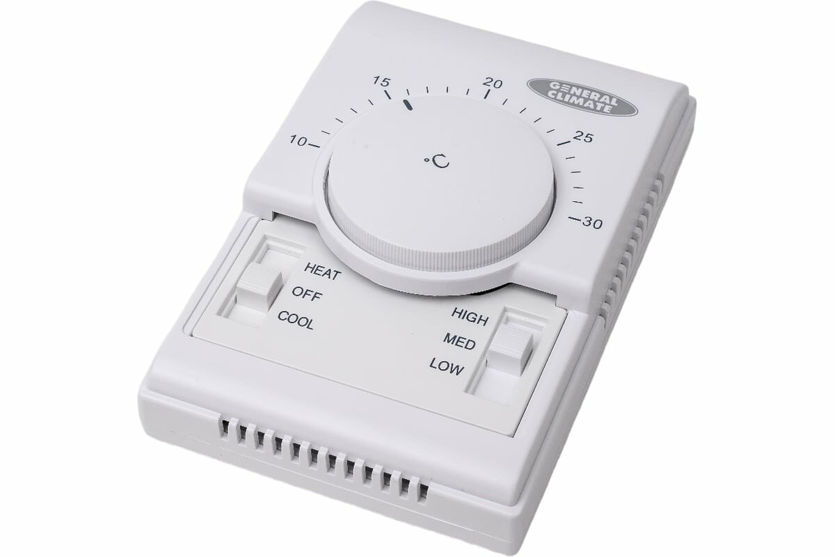 фото General Climate Пульт управления (механ., универсальный 2/4х труб.) GR-107U