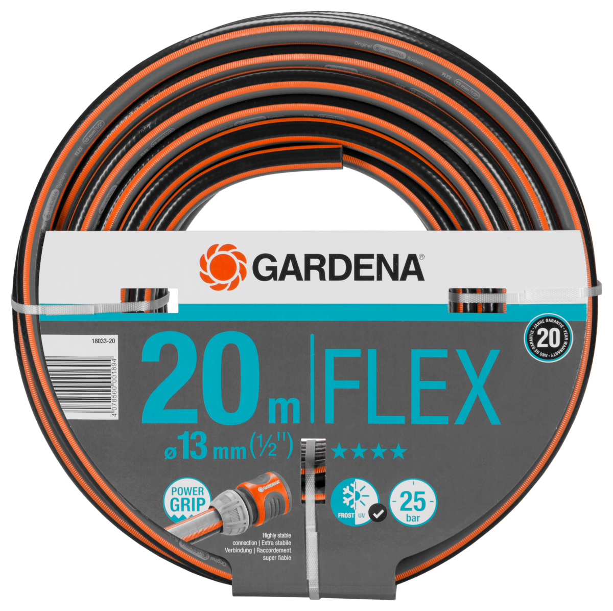 Шланг Gardena FLEX 13 мм 20м (1/2") (арт. 18033-20.000.00)