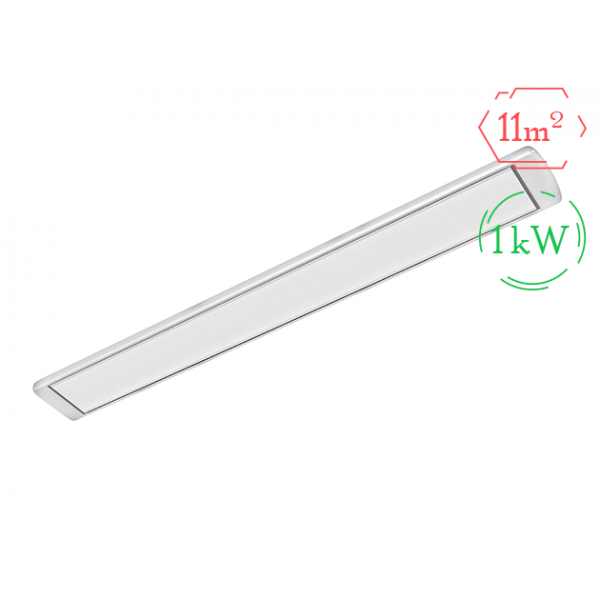 Инфракрасный обогреватель Алмак ИК-11, Цвет Серебро