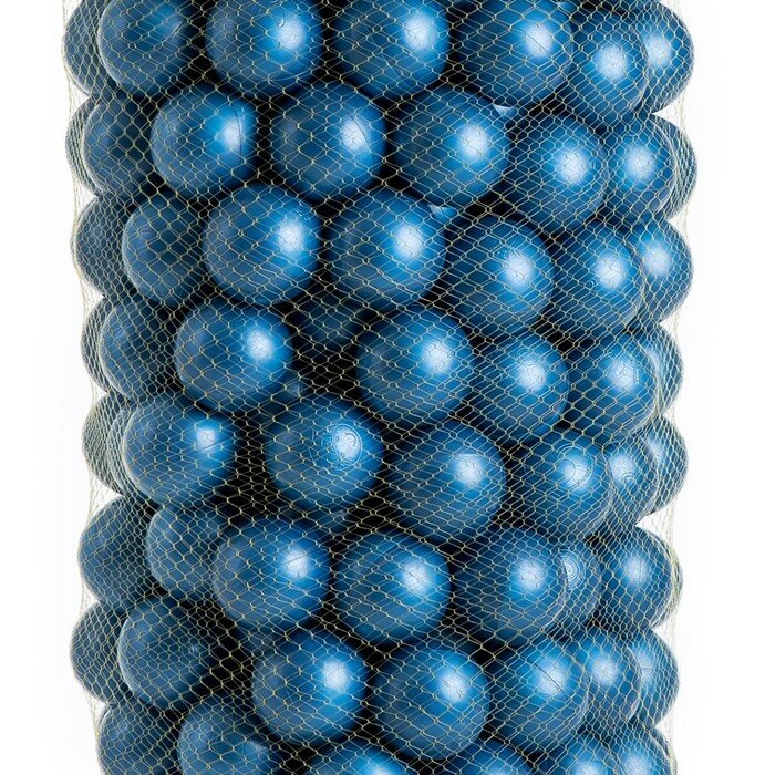 Соломон Набор шаров для сухого бассейна 500 шт, цвет: синий металлик - фотография № 3