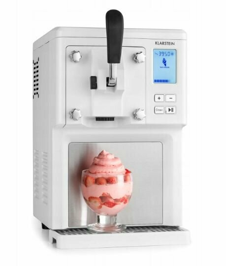 фото Мороженица автоматическая Klarstein Sweet Sundae, белая
