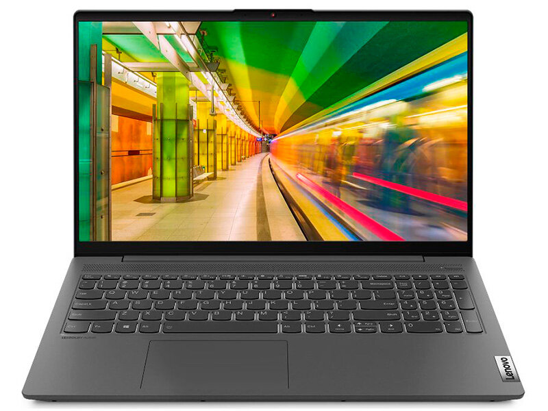 Ноутбук Lenovo IdeaPad 5 82LN00P8RE (AMD Ryzen 7 5700U 1.8GHz/16384Mb/512Gb SSD/AMD Radeon Vega 8/Wi-Fi/Cam/15.6/1920x1080/No OS)