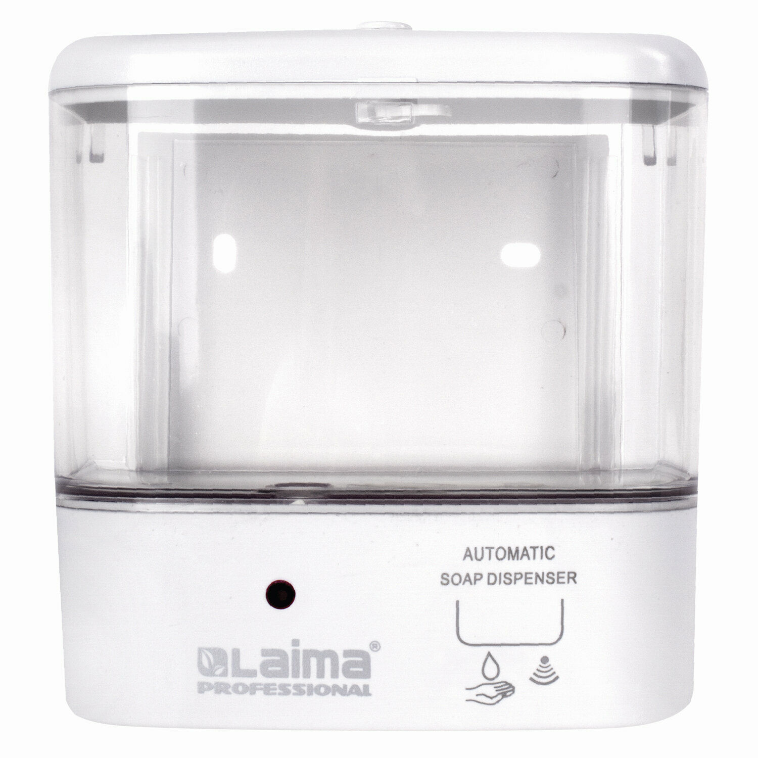 Дозатор для жидкого мыла LAIMA CLASSIC, наливной, сенсорный, 1 л, ABS-пластик, белый, 607317 - фотография № 5