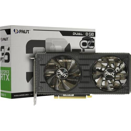 Видеокарта Palit Dual RTX3060Ti Dual OC V1