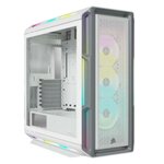 Корпус Corsair iCUE 5000T RGB CC-9011231-WW Tempered Glass Mid-Tower Smart Case, White - изображение