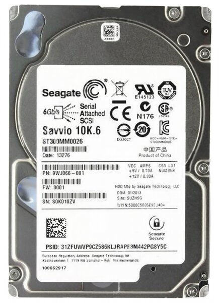 300 ГБ Внутренний жесткий диск Seagate 9WJ066 (9WJ066)