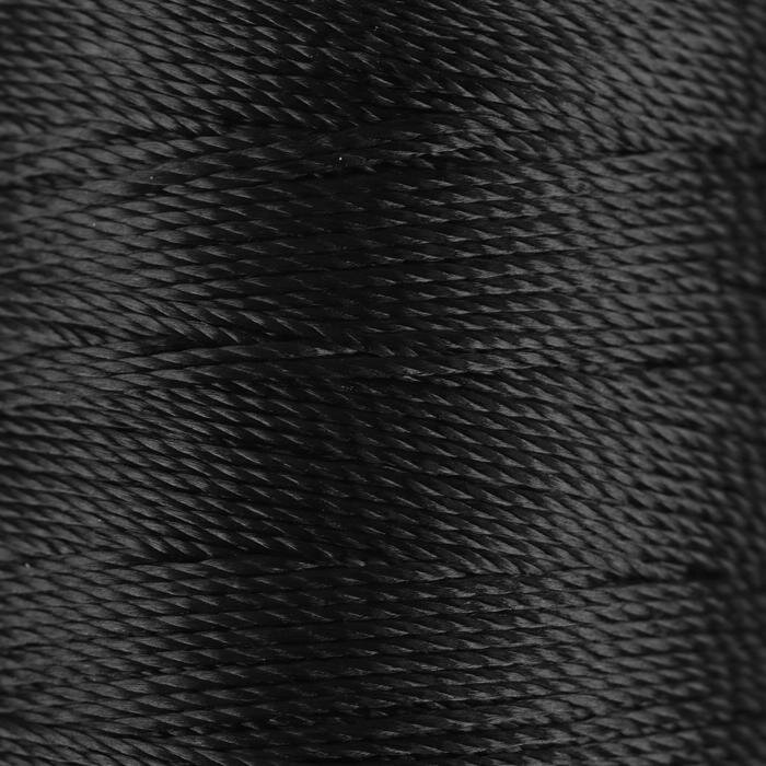 Micron Нитки обувные 500D/3 183 м цвет чёрный