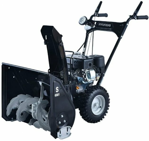 Снегоуборщик бензиновый Hyundai S 6561, 6.5 л.с.