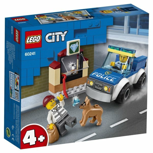 Конструктор Lego City 60241 Конструктор LEGO City Police Полицейский отряд с собакой