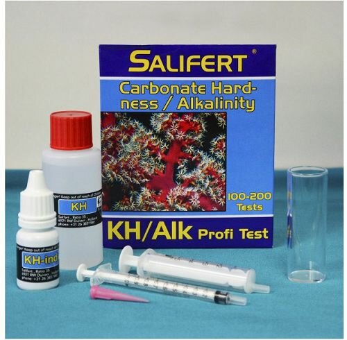 Salifert Тест Salifert KH/Alk Profi-Test на карбонатную жесткость/щелочность, 100-200 шт.
