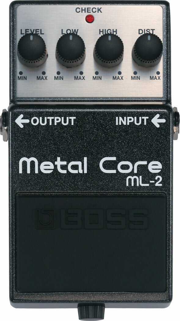 Boss ml-2 metal core педаль для эл. гитары