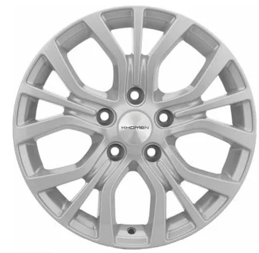 Колесный Диск Khomen Wheels KHW1608 (Qashqai) 6,5x16 5x114,3 D66,1 ET40 F-Silver