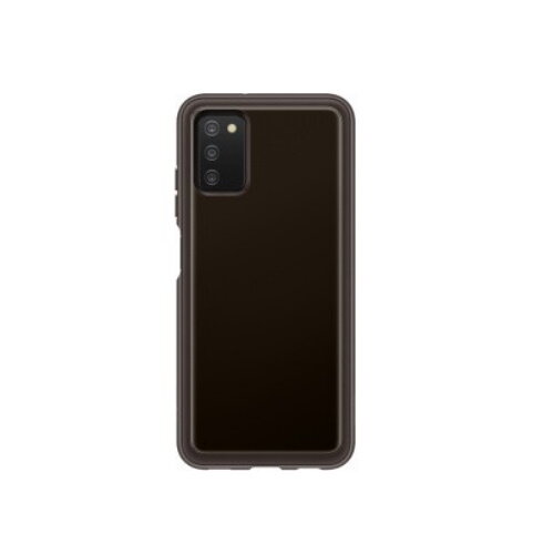 Чехол Samsung (клип-кейс) для Galaxy A03s Soft Clear Cover черный