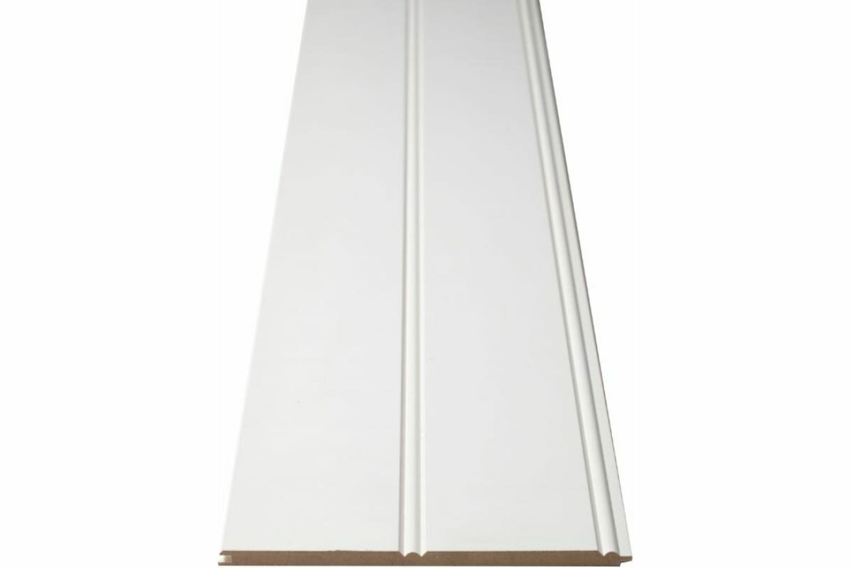 Стеновая панель Стильный Дом Wain 005 белая эмаль, упаковка 10 планок v530057 - фотография № 1