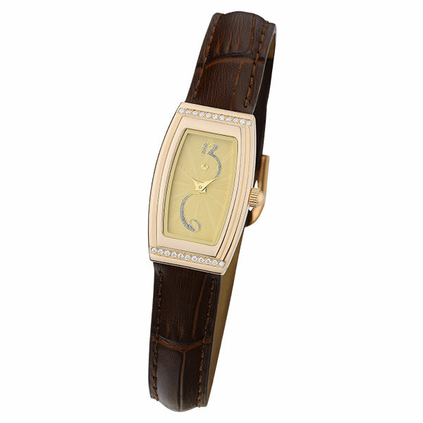 Platinor Женские золотые часы «Джина» Арт.: 45056.428