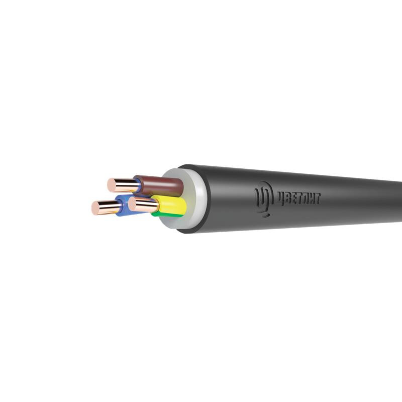фото Кабель ППГнг(А)-HF 3х1.5 ОК (N PE) 0.66кВ (м) Цветлит, цветлит 00-00140591 (1 м.)