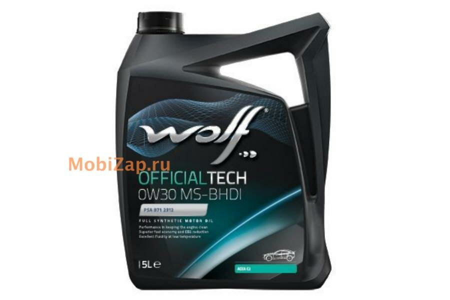 WOLF OIL '8323591 Масло моторное