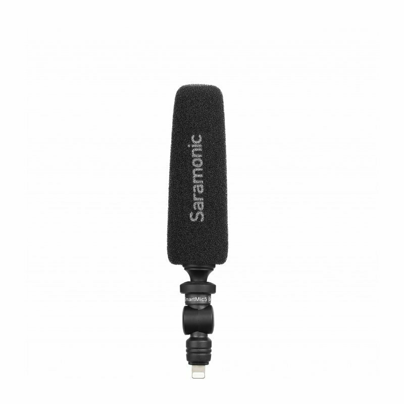 Saramonic SmartMic5 Di микрофон мини-пушка для смартфонов iPhone (вход Lightning)