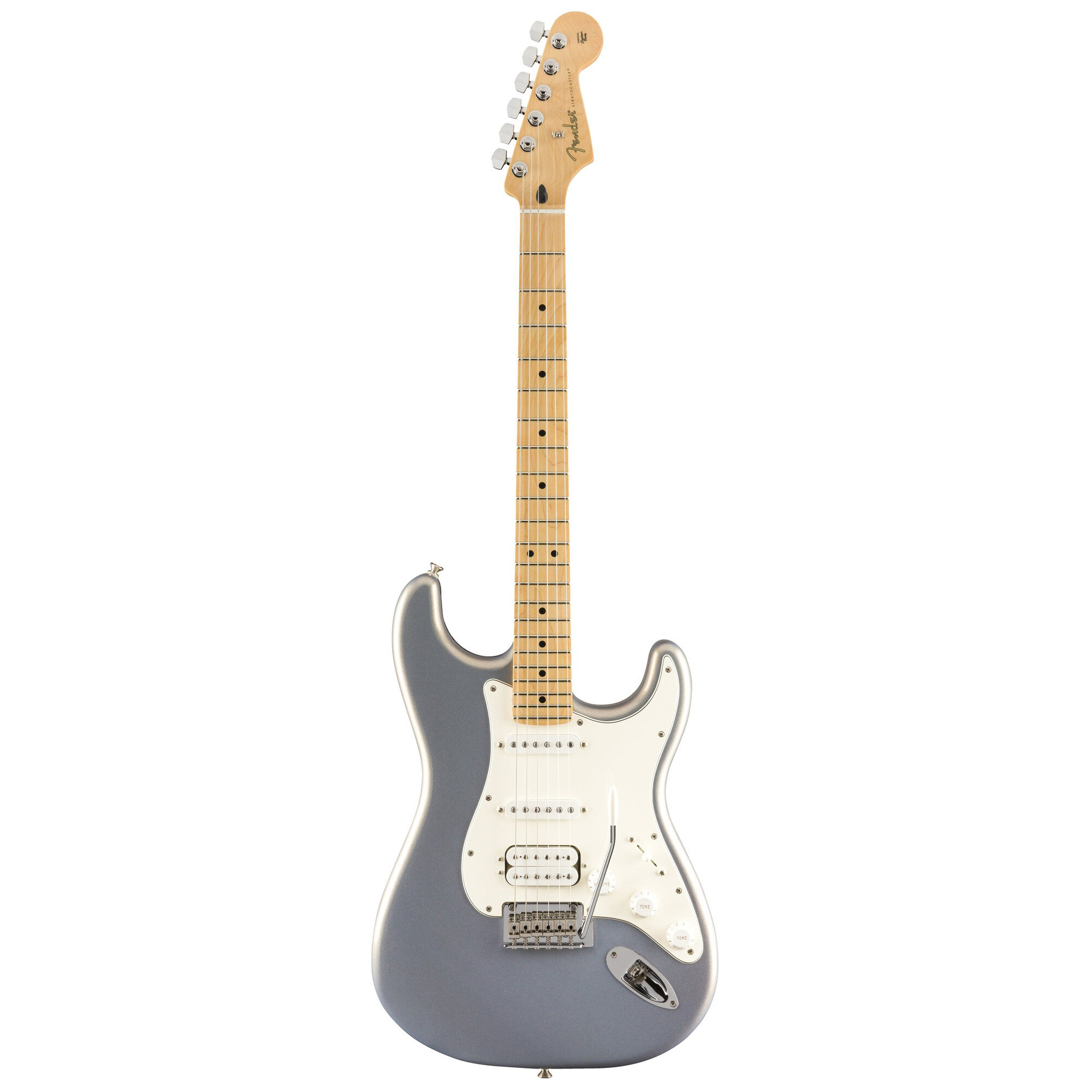 Электрогитара Fender PLAYER STRATOCASTER HSS MAPLE FINGERBOARD SILVER