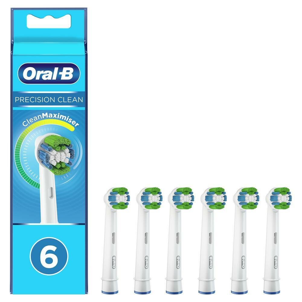 Насадка для зубной щетки PRECISION CLEAN 6 PCS ORAL-B - фотография № 1