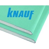 Гипсокартон 9,5мм KNAUF ГСП-H2 влагостойкий 2500х1200 (3м2)