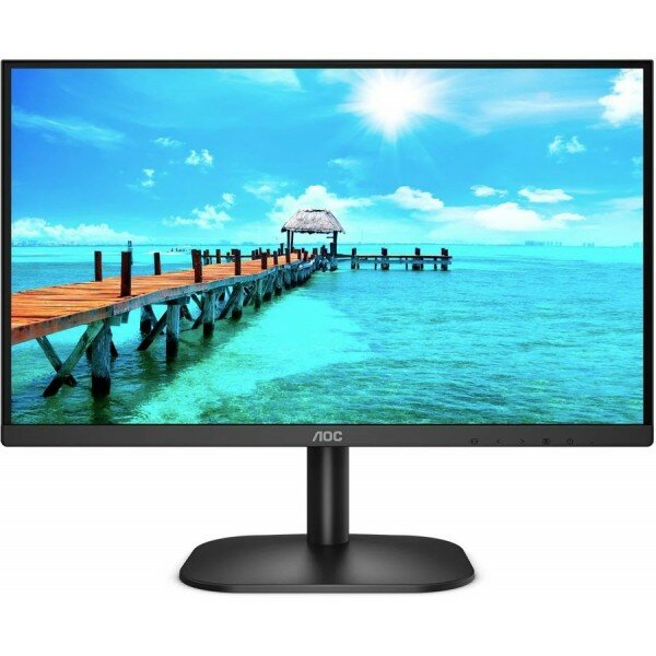 Монитор 23.8 AOC 24B2XDM Black (VA, 1920x1080, 75Hz, 4 ms, 178/178, 250 cd/m, 20M:1, +DVI)