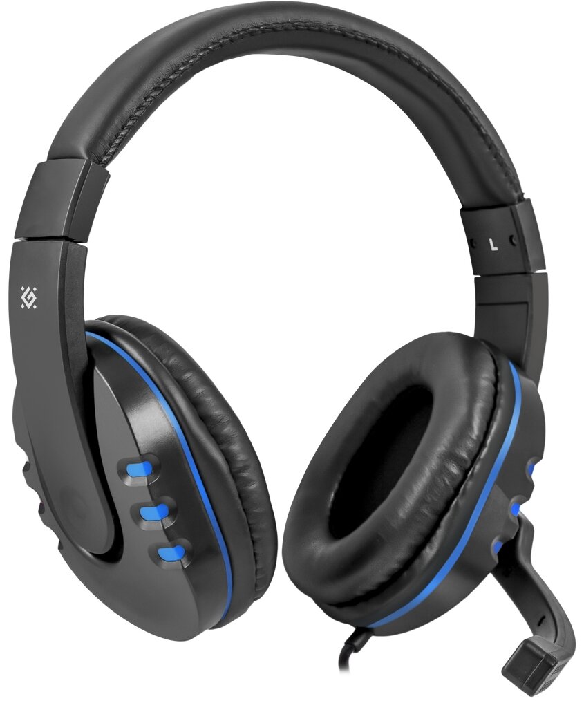 Гарнитура Defender Warhead G-160 Black/Blue