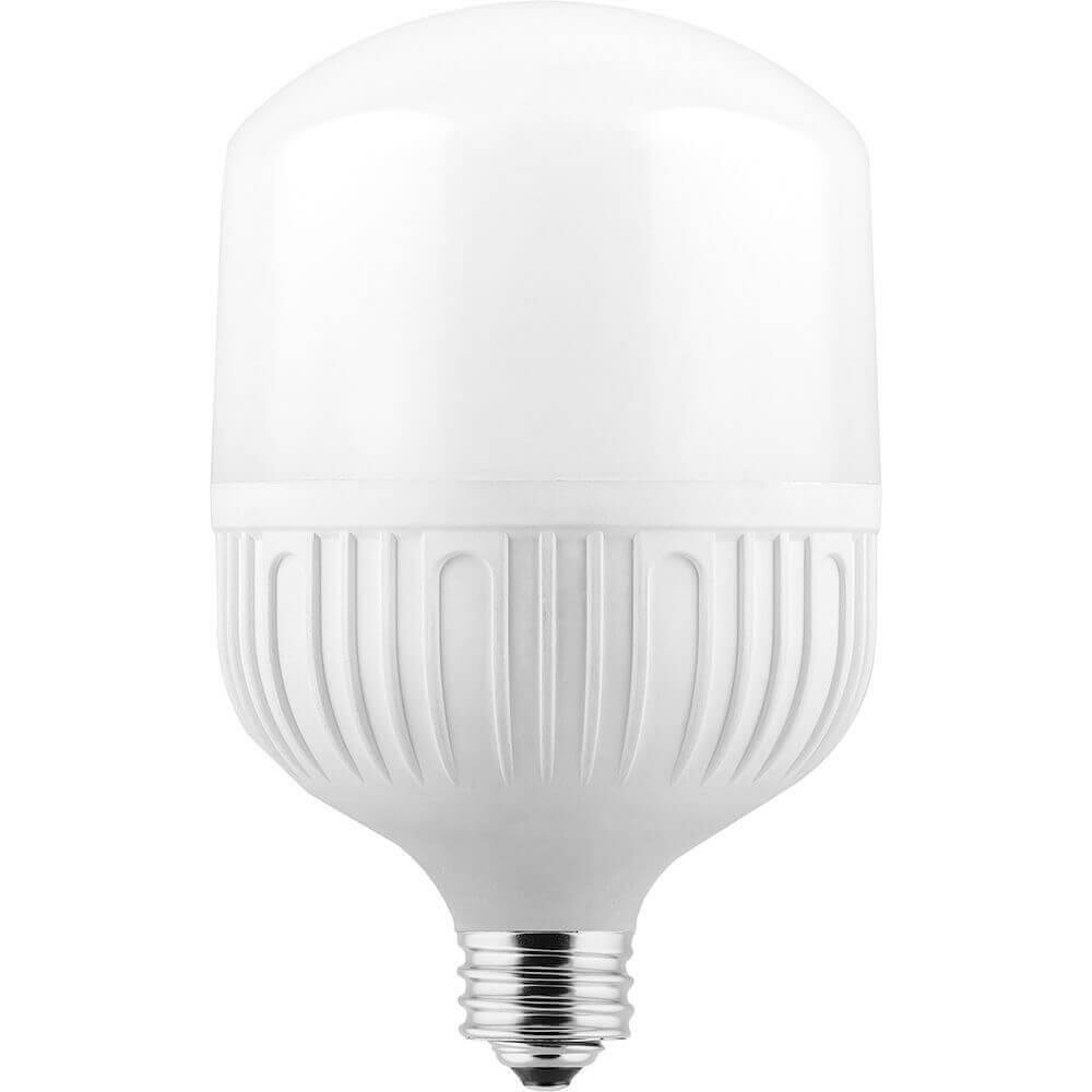 Feron Лампа светодиодная Feron E27-E40 50W 4000K матовая LB-65 25820