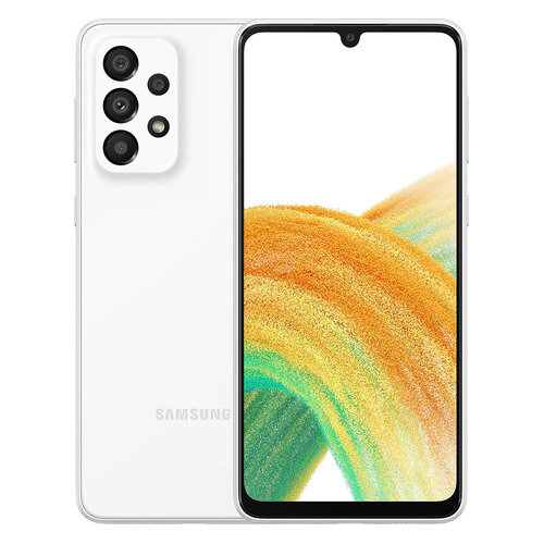Смартфон Samsung Galaxy A33 5G 6/128Gb, SM-A336E, белый