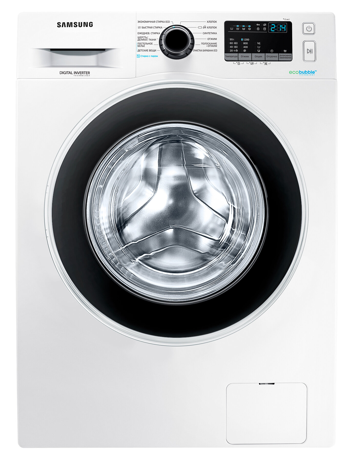 Samsung Стиральная машина Samsung WW60J42E0HW/LD класс: A загр.фронтальная макс.:6кг белый