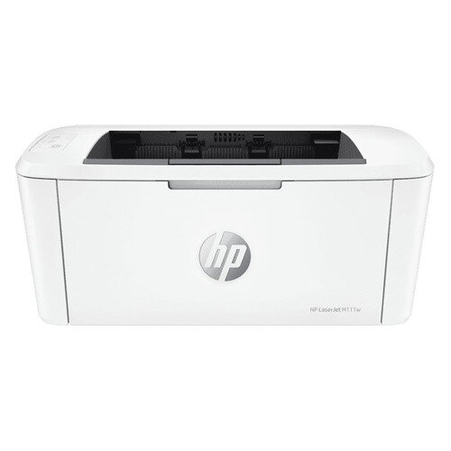 Принтер лазерный HP LaserJet M111w черно-белый, цвет белый [7md68a]