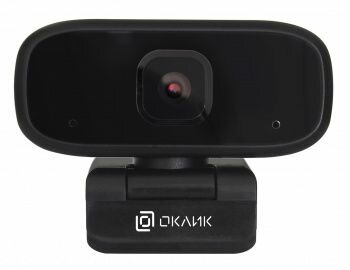 Веб-камера Oklick Оклик черный 1Mpix (1280x720) USB2.0 с микрофоном