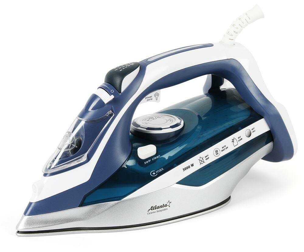 фото Утюг ATLANTA ATH-5580 (blue)