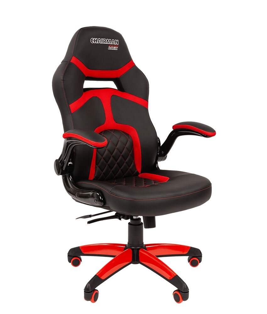 Компьютерное кресло Chairman Game 18 Black/Red