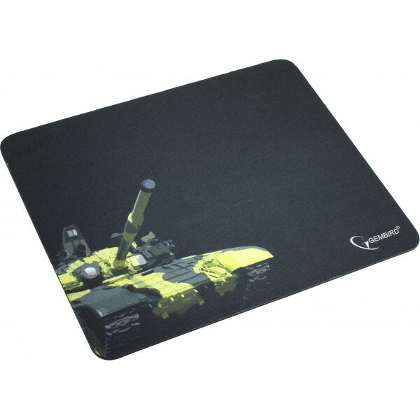 Коврик Gembird MP-GAME10, рисунок- танк, Коврик игровой для мыши, размеры 250*200*3мм