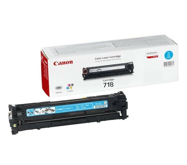 Расходный материал Canon clbp cartridge 718 C eur 2661B002