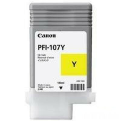 Картридж Canon PFI-107Y желтый 130 мл 6708B001