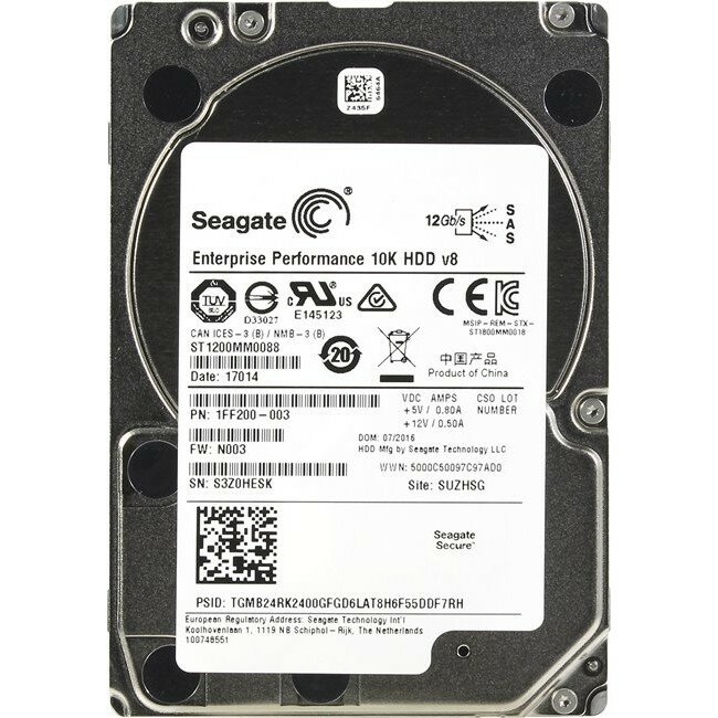 Seagate 1.2TB Enterprise Performance 10K ST1200MM0129