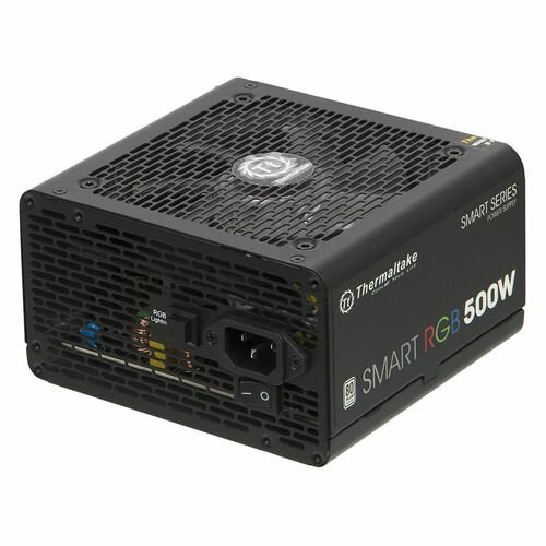 Блок питания Thermaltake Smart RGB 500, 500Вт, 120мм, черный, retail [ps-spr- 0500nhsawe-1]