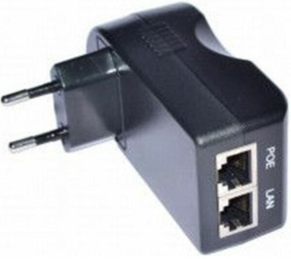 Just JT-MIDSPAN05A Пассивный PoE инжектор Fast Ethernet на 1 порт. Мощность PoE - до 25W (с возможностью подключения PTZ видеокамеры). Напря
