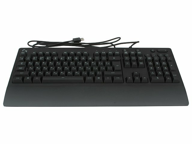 Клавиатура Logitech Клавиатура Logitech G213 Prodigy 920-008092, подсветка, черный (USB)