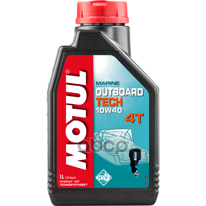 Масло Моторное Motul Outboard Tech 4T 10W-40 1Л. MOTUL арт. 106397