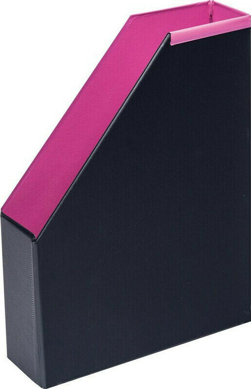 фото Лоток для бумаг Вертикальный накопитель BANTEX 70мм складной Модерн фуксия