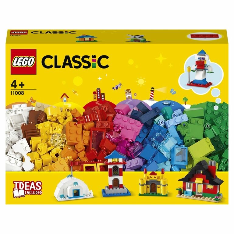 LEGO Classic Конструктор Кубики и домики, 11008